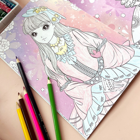 フェイインプリンセス カラフルショー ぬりえブック (8冊)