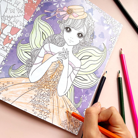 フェイインプリンセス カラフルショー ぬりえブック (8冊)