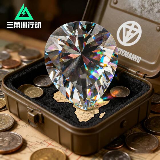 
Operation Delta peripheral Heart of Africa 1:1 prop model large Tears of the Ocean gift box boys collection 6