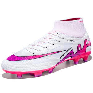 
Putian cross-border high-top football shoes for men and women ag long nails adult artificial turf broken nail training shoes football