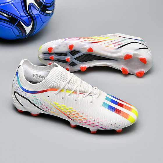 
X2036 Cross-border Messi Putian Feimai Football Shoes Men's Low-top Teenagers AG Spike Training Sports Shoes