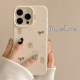 Korean style simple girly heart cute cartoon suitable for Apple 14 mobile phone case iPhone13ProMax new 15pro anti-fall 12 female model niche 11 silicone 14pro creative all-inclusive soft shell case