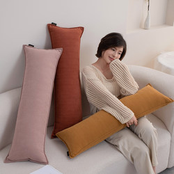 2026 New Model Long Bolster Pillow for Sofa, Living Room, Waist Support, Bed Leg Pillow, Headboard Cushion, Rectangular