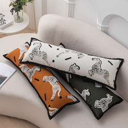 2025 New Model Long Bolster Pillow Sofa Living Room Lumbar Pillow Bed Headboard Cushion Rectangular Large Backrest Cushion