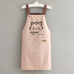 Apron 2025 New Model for Home Kitchen, Waterproof and Oil-Proof, Cooking Workwear, Women's Apron, Catering-Specific, Internet-Famous, Super Strong