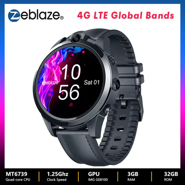Zeblaze THOR 5 PRO 4G LTE Smart Watch Quad Core 3GB RAM 32G-Taobao