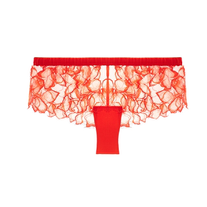 Her Senses/He Shi Ji Weaving Series Half -handed lace Flower Cotton Crown Crown Low Low Platform Pants P101
