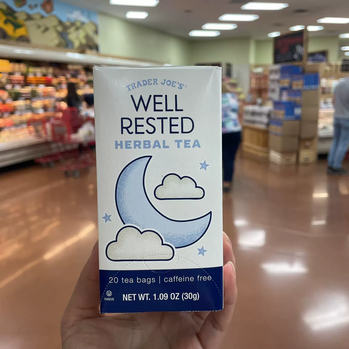 Trader Joe's Well Rested Herbal Tea 20 tea bags