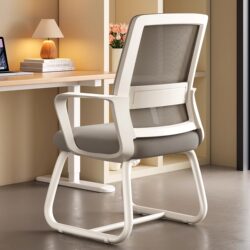 Computer Chair, Comfortable for Long Sitting, Office Chair, Conference Chair, New Style Dormitory Student Chair with Backrest, Home Desk Stool