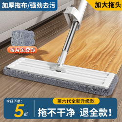 2025 New Model Flat Mop, One-Sweep Clean, Household Use, No Hand Washing Required, Replaceable Mop, Lazy Person's Cleaning Tool, Cleaning Magic Tool