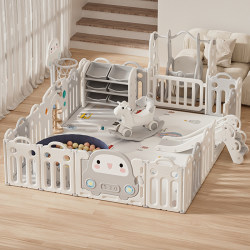 Baby Playpen Protective Fence for Infants and Toddlers, Indoor Home Use, Children's Floor Fence, Crawling Mat Playground