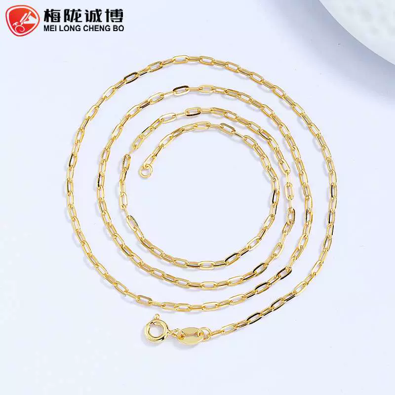 s925 sterling silver cross chain necklace female niche desig-Taobao