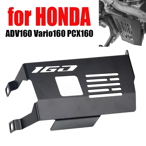 
Suitable for motorcycle modified engine chassis protection plate protective cover with black color