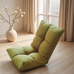 Single-Person Eight-Compartment Lazy Sofa, Can Lie down and Sleep, Multifunctional Bed Chair, Balcony Bay Window Leisure Foldable Small Sofa