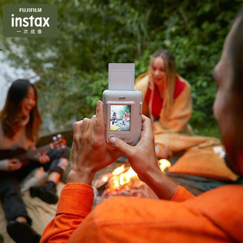 (기간 한정 특별 제공) FUJI MINILIPLAY 화이트 즉석 카메라 폴라로이드 필름 선택-