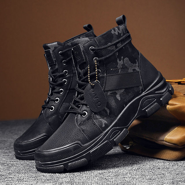 Labor Boot Labor protection men's shoes for autumn breathable work and work site ...