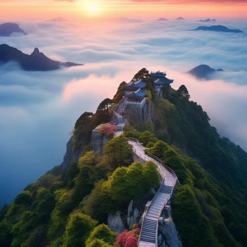 【含高铁】江西旅游庐山婺源篁岭三清山望仙谷景德镇6天5晚跟团游