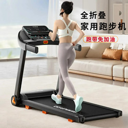 Treadmill for Home Use, Small Foldable Indoor Smart Electric Walking Machine, Silent Climbing Machine, Gym-Specific