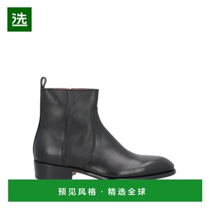 
1 hour refundable [US direct mail] SANTONI boots genuine leather ankle boots popular men's shoes square heel medium heel