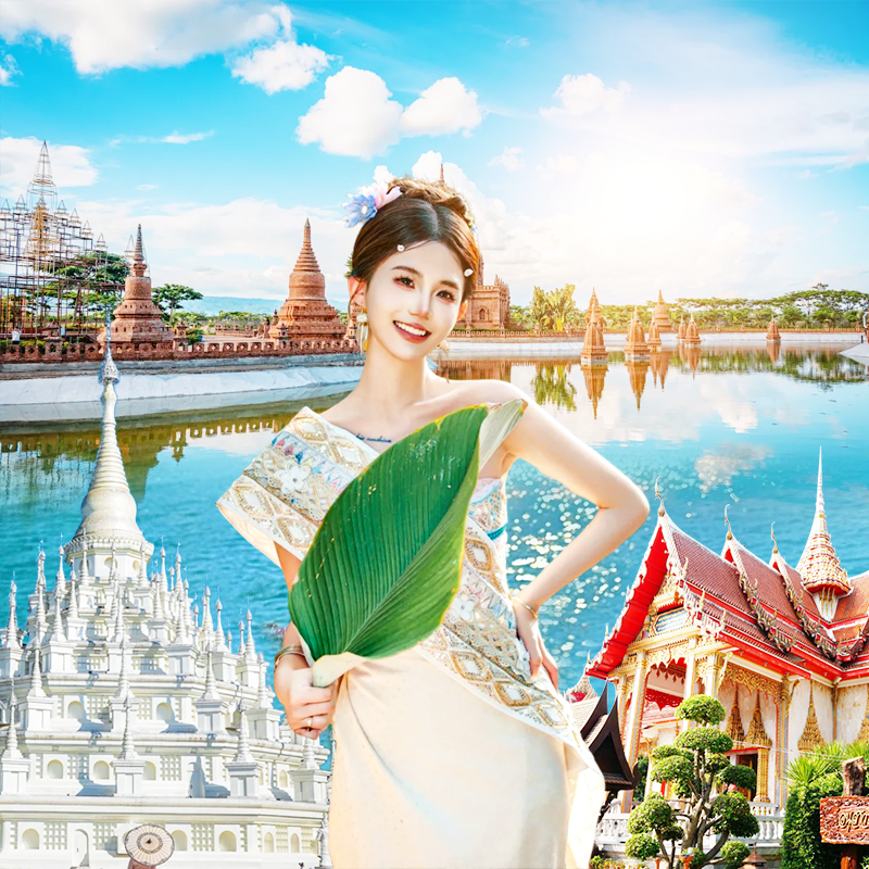 西双版纳旅游 野象谷原始森林公园勐泐大佛寺5天4晚