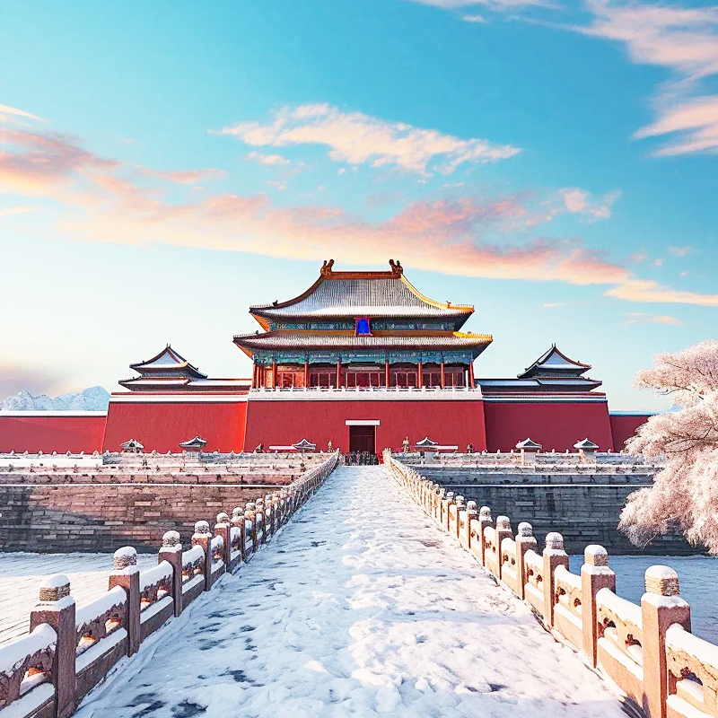 飞猪优选商家+0购物0自费小团 北京旅游5天4晚跟团游爸妈亲子故宫