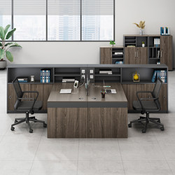 Financial Desk Staff Desk and Chair Combination Company 4-Person 6-Person Simple Office Desk Office Staff Desk