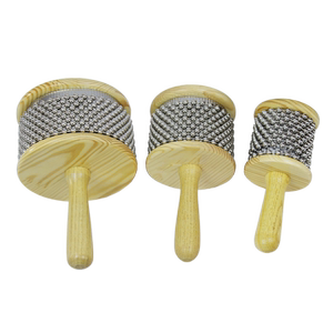 Olff Early Early Education Music Teachers Children's Port in Instrument Small and Small Kasar Professional Musical Instrument Cabasa Large
