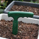 Home gardening hole digger hole punch seeder with scale for sowing and fertilizing cutting seedling nursery tools