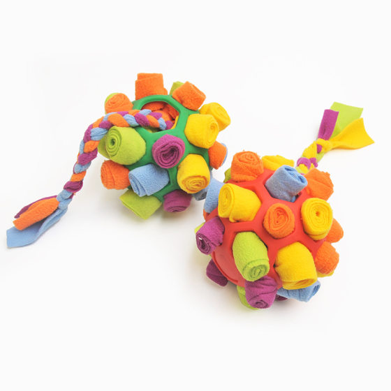 
Genghai Gentian cross-border pet toys bite-resistant puzzle sniffing ball cat and dog food leakage ball hidden food puzzle interactive