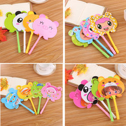 Creative Learning Stationery Fan Pen Logo Advertising Design Cute Student Gift Prize Ballpoint Pen Manufacturer