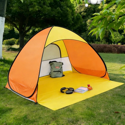 Camping Tent, No Need to Set Up, Suitable for Outdoor Spring Outings, Park Lawn, Sunshade, Windproof, Rainproof, Thickened, Portable, Foldable