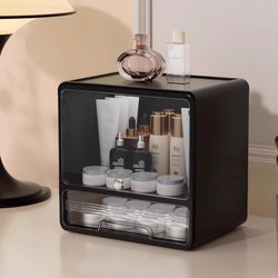 Cosmetic Storage Box Desktop Drawer-Type Skin Care Product Storage Rack Dressing Table Lipstick and Perfume Storage Box