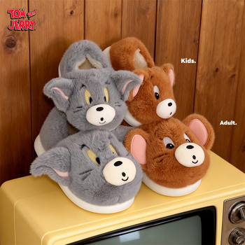
Thin strip cotton slippers genuine Tom and Jerry heel
