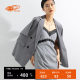 RAY BEAMS Women's Short Sleeve Suit Jacket 2024 Autumn New Simple Commuter Striped Suit Jacket