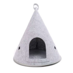 Cat and Dog Kennel, Warm in Winter, Semi-Enclosed, Suitable for All Seasons, Cat Tent, DIY Christmas Tree Pet Nest