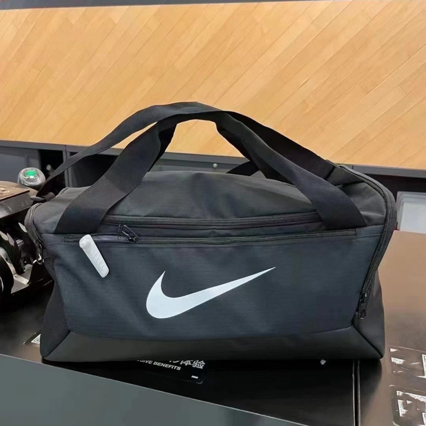 NIKE Сумка через плечо Nike для мужчин и женщин — сумка для тренировок с разделением на сухую и влажную воду