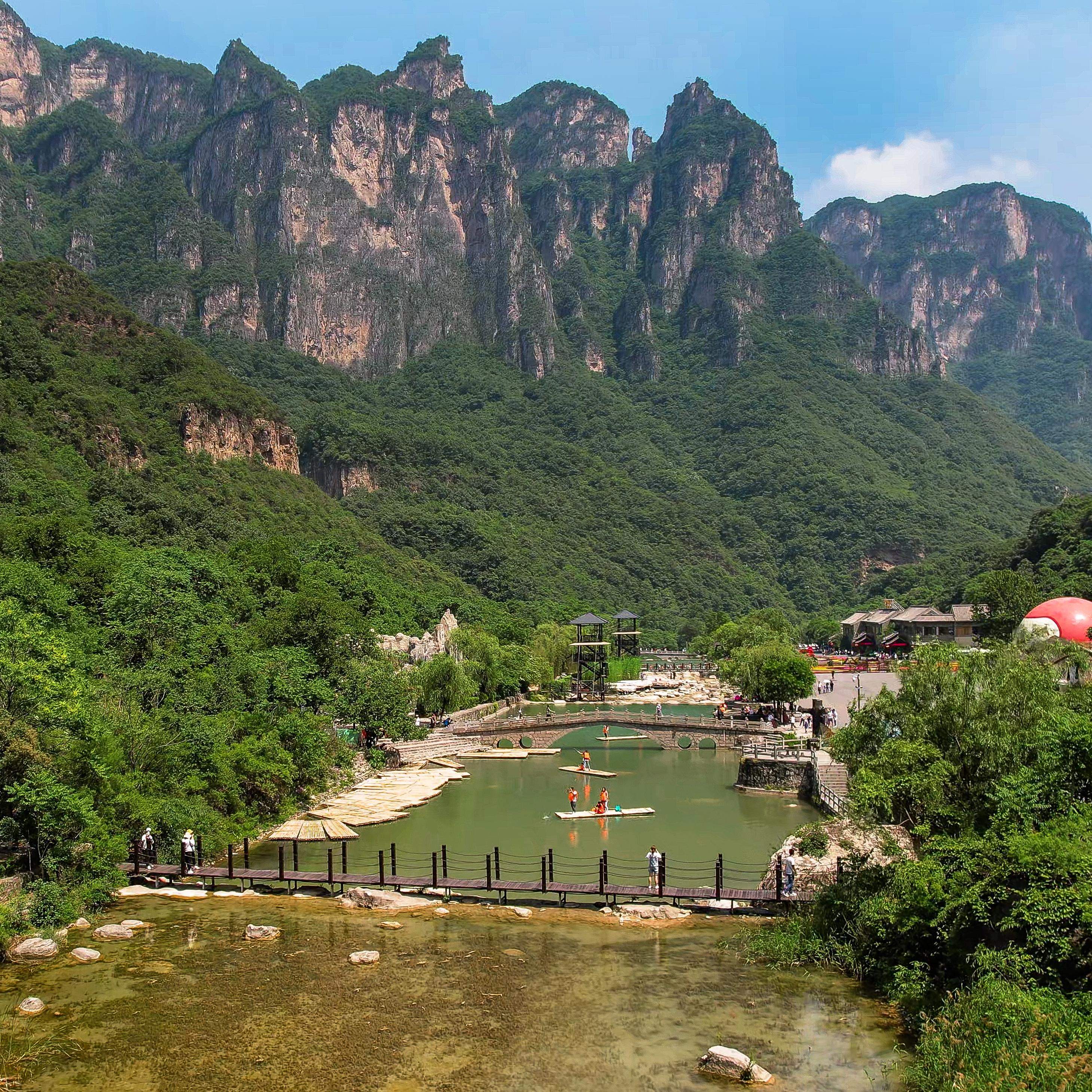 焦作云台山风景名胜区1晚2天跟团游 郑州出发纯玩无购物天天发团