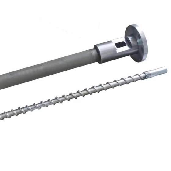 Zhoushan extruder screw granulation film blowing machine screw barrel sheet plastic film blowing machinery accessories barrel screw