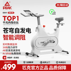 Peak Spinning Bike for Home Use, Indoor Magnetic Control Smart Exercise Bike, Fat-Burning Silent Fitness Equipment