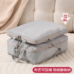 Travel Storage Bag, Business Trip Suitcase, Clothes Compression Organizer Bag, Clothing Underwear Separate Packing Bag, Travel Portable