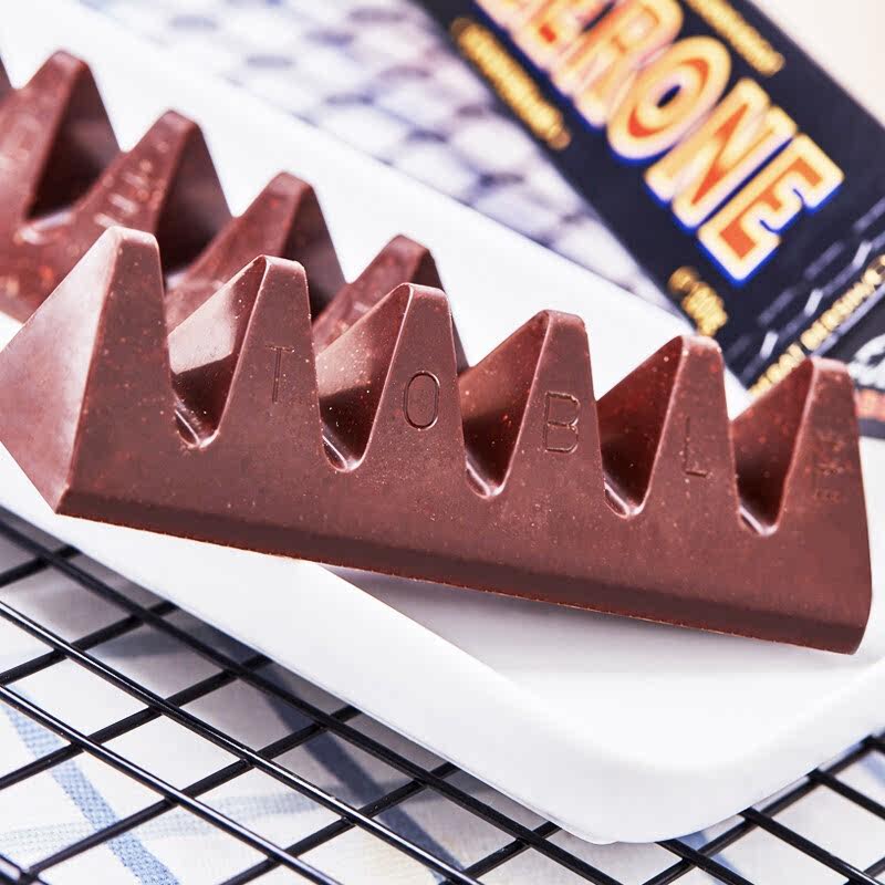原装进口，Toblerone 瑞士三角 巧克力 100g*4盒 赠巧克力硅胶模具 39.9元包邮（需领券）