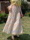 
La Chapelle/La Chapelle summer 2025 Korean versatile floral skirt high waist big sway skirt