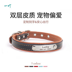 Engraved Cat Tag Collar Pet Anti-Lost Dog Collar Cat Collar Kitten Neck Collar Small Dog Necklace Bell Accessory