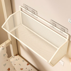 Dormitory Wall Storage Rack, Student Bedside Hanging Basket, Wall-Mounted Organizer, Wall Storage Rack, Bed Wall Storage Essentials