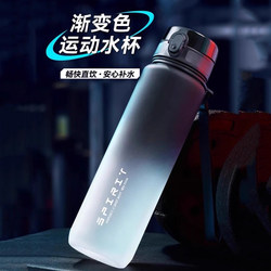 Water Cup, Sports Water Cup for Boys and Girls, High Temperature Resistant Fitness Water Cup, Large Capacity Gradient Portable Water Bottle