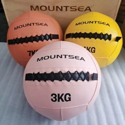 Colorful Wall Ball Fitness Soft Medicine Ball Gravity Ball Solid Ball Balance Training Explosive Power Resistant to Falling 34567810kg