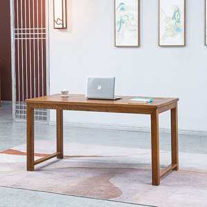 
Xungu mahogany furniture African wenge wood (scientific name: African wood) desk solid wood desk Xinzhong