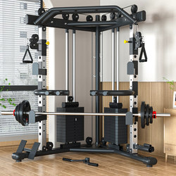  Little Flying Bird Multi-Function Gym Equipment: Pull-Up Rack, Home Fitness Equipment, Multi-Function Bench Press and Squat Rack, Comprehensive Training Device