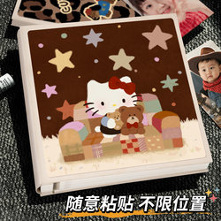Laminated DIY Photo Album Self-Adhesive Photo Storage Handmade 34567inch Family Baby Growth Record Photo Album