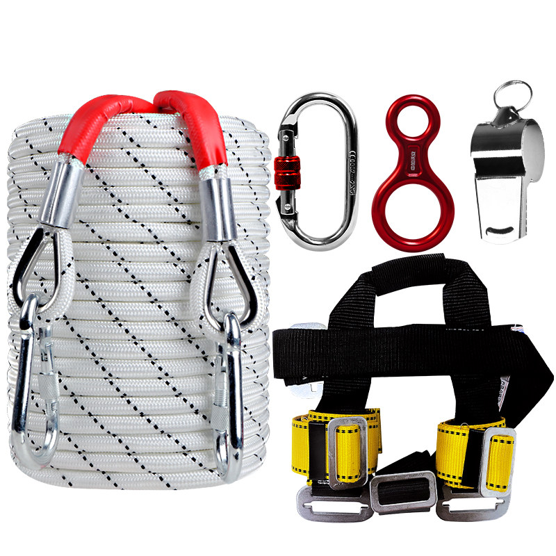 Uosen Fire Escape Rope - Safety Life-Saving Rope Set